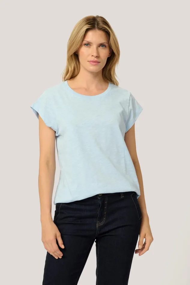 CULTURE Tops and TShirts CUrenata Tshirt Cashmere Blue 8211 Women