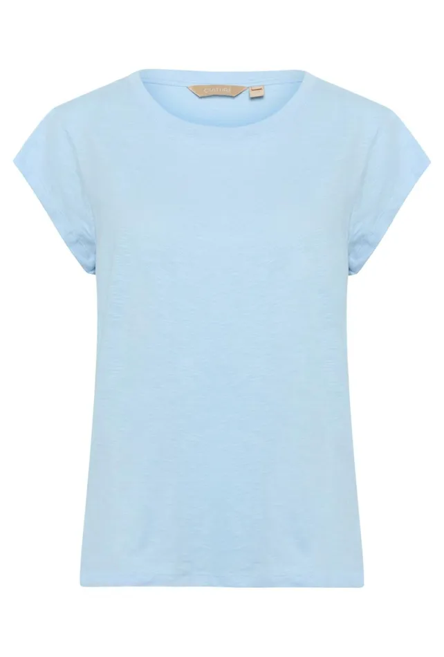 CULTURE Tops and TShirts CUrenata Tshirt Cashmere Blue 8211 Women