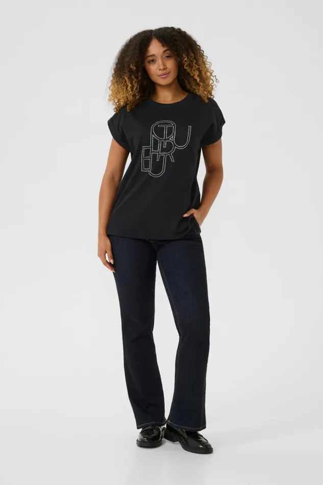 CULTURE Tops and TShirts CUwildam Tshirt Black 8211 Women