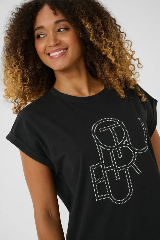 CULTURE Tops and TShirts CUwildam Tshirt Black 8211 Women