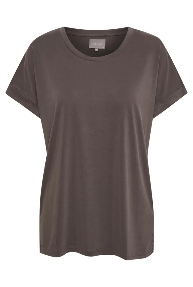 CULTURE Tops and TShirts Kajsa Tshirt Blackened Pearl 8211 Women