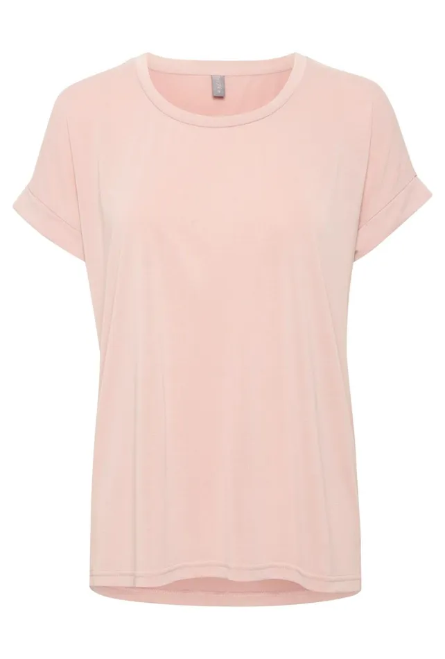 CULTURE Tops and TShirts Kajsa Tshirt Pale Mauve 8211 Women