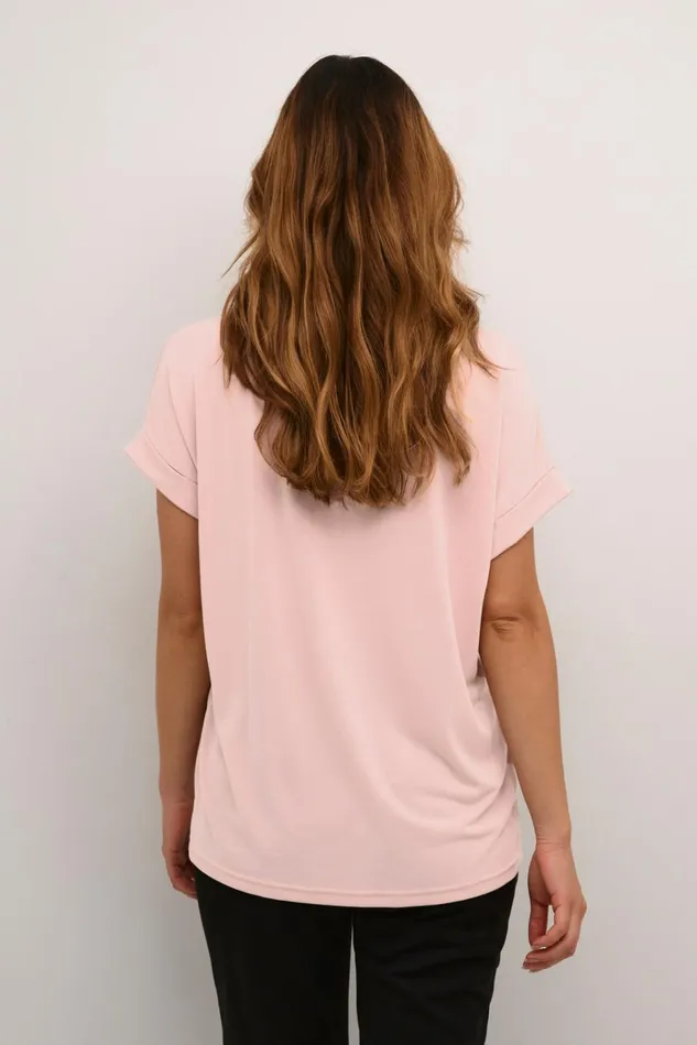 CULTURE Tops and TShirts Kajsa Tshirt Pale Mauve 8211 Women