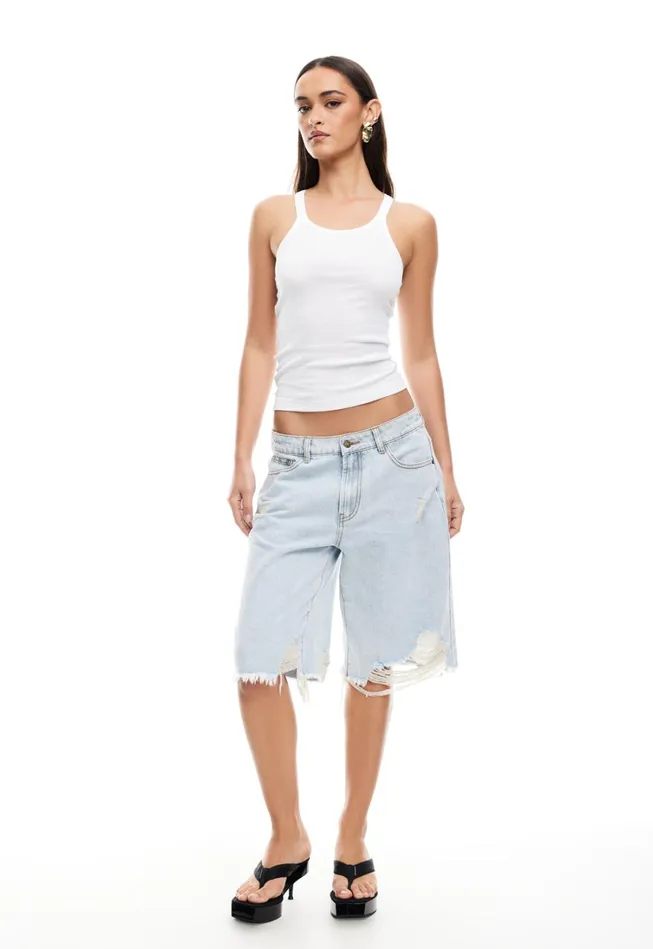 Denim Women Lioness Fashion BANKS JORT Light Denim Denim Women Lioness Fashion BANKS JORT Light Denim