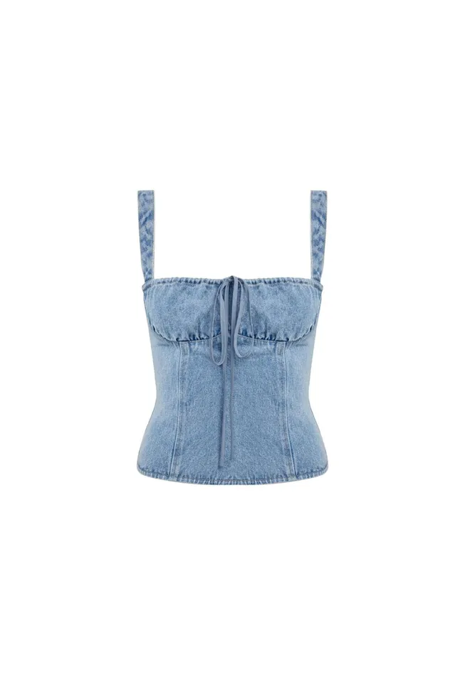 Denim Women Lioness Fashion DAYDREAM CORSET Classic Denim Denim Women Lioness Fashion DAYDREAM CORSET Classic Denim