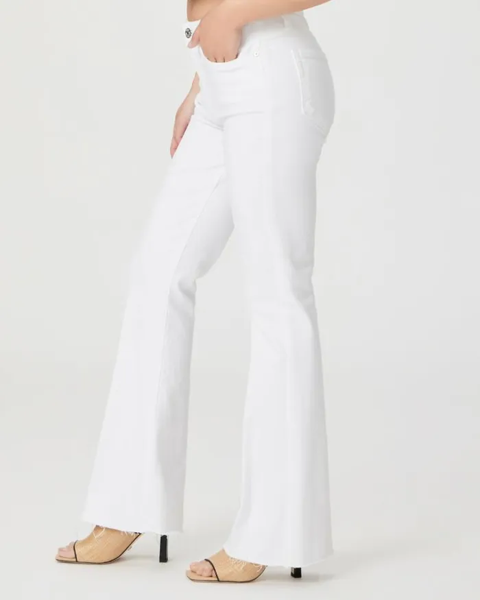 Denim Women PAIGE High Rise Laurel Canyon Petite Bootcut Jean 8211 Crisp White Denim Women PAIGE High Rise Laurel Canyon Petite Bootcut Jean 8211 Crisp White