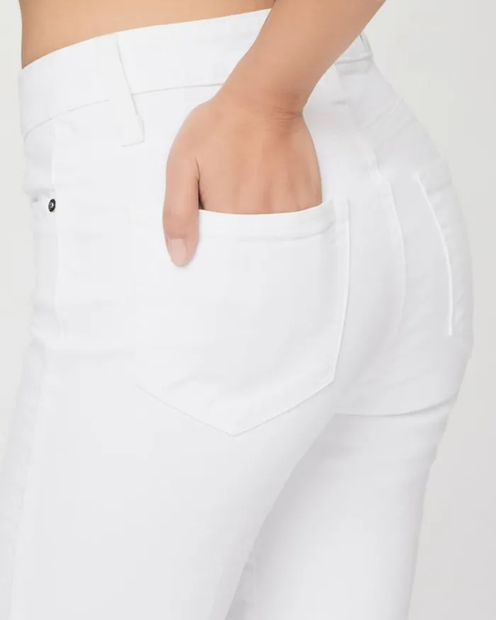 Denim Women PAIGE High Rise Laurel Canyon Petite Bootcut Jean 8211 Crisp White Denim Women PAIGE High Rise Laurel Canyon Petite Bootcut Jean 8211 Crisp White