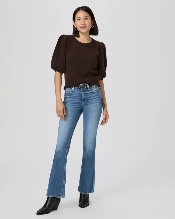 Denim Women PAIGE High Rise Laurel Canyon Petite Bootcut Jean 8211 Rock Show Distressed Denim Women PAIGE High Rise Laurel Canyon Petite Bootcut Jean 8211 Rock Show Distressed