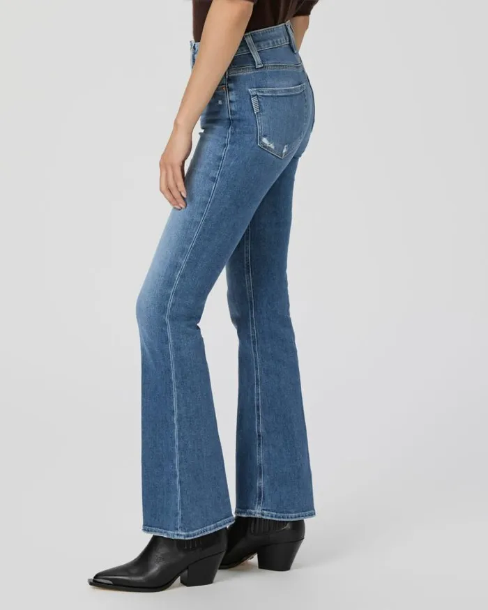 Denim Women PAIGE High Rise Laurel Canyon Petite Bootcut Jean 8211 Rock Show Distressed Denim Women PAIGE High Rise Laurel Canyon Petite Bootcut Jean 8211 Rock Show Distressed