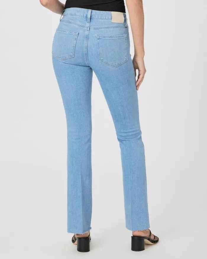 Denim Women PAIGE High Rise Manhattan 32 Inch Bootcut Jean 8211 Cote D Azur