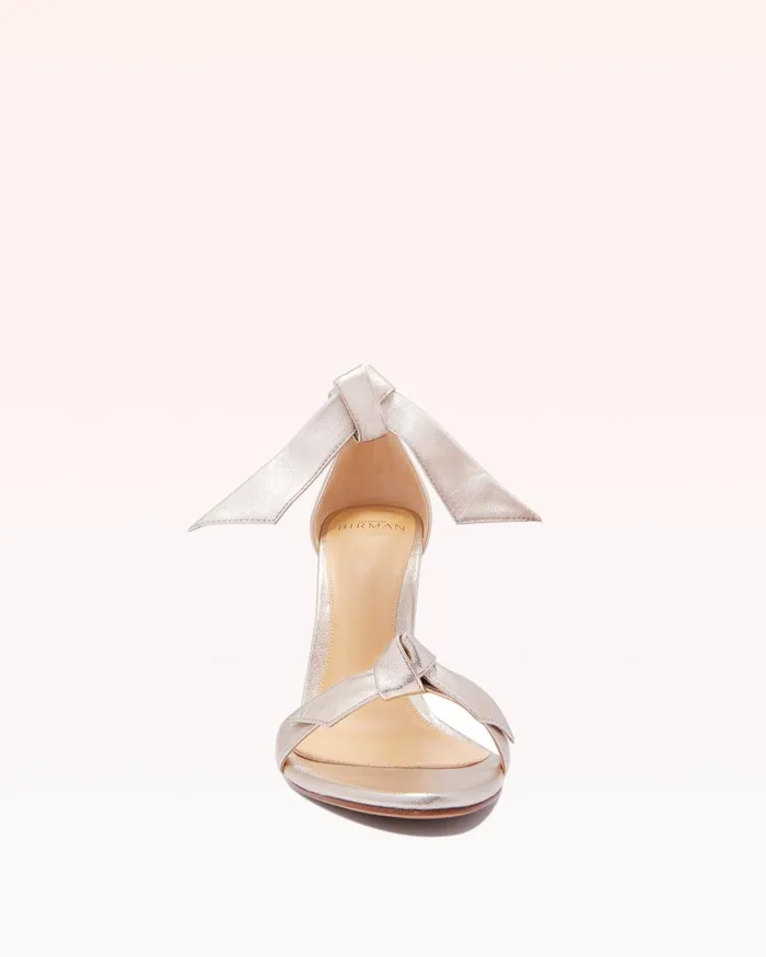 Designer Sandals For 8211 Clarita 100 Metallic Golden Alexandre Birman Golden Women Alexandre Birman Sandals