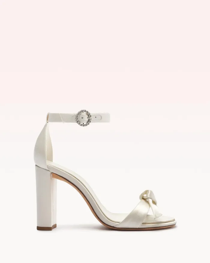 Designer Wedding Shoes 8211 Clarita Bridal Block 90 Satin Bianco 8211 Alexandre Birman Bridal Bianco Women Alexandre Birman Sandals Designer Wedding Shoes 8211 Clarita Bridal Block 90 Satin Bianco 8211 Alexandre Birman Bridal Bianco Women Alexandre Birman Sandals