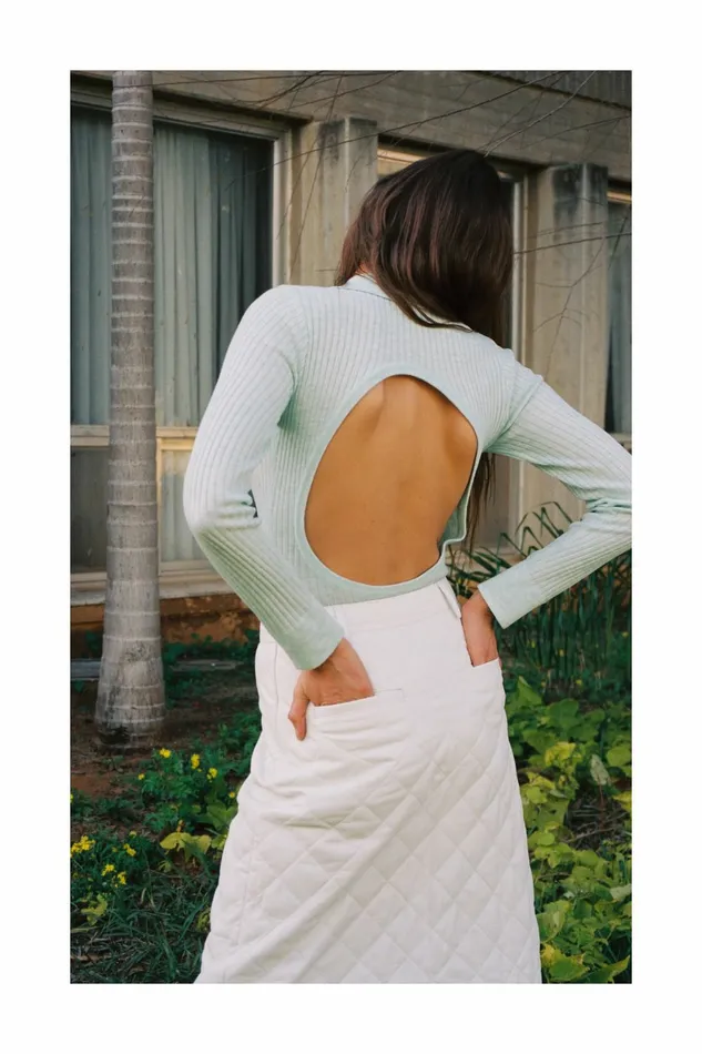 DODO BAR OR Bodysuits Pollie Bodysuit Light Blue 8211 Women