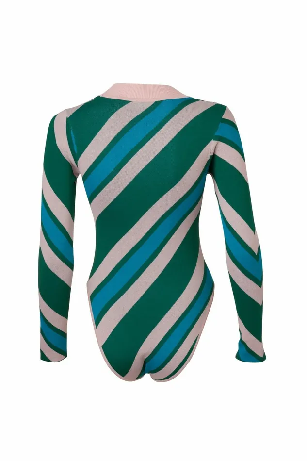 DODO BAR OR Bodysuits Summer Bodysuit Green Pink 8211 Women