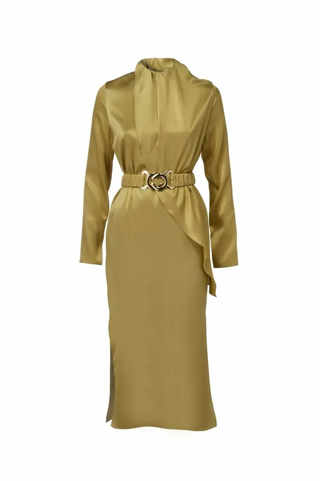 DODO BAR OR Dresses Berna Dress Olive Green 8211 Women