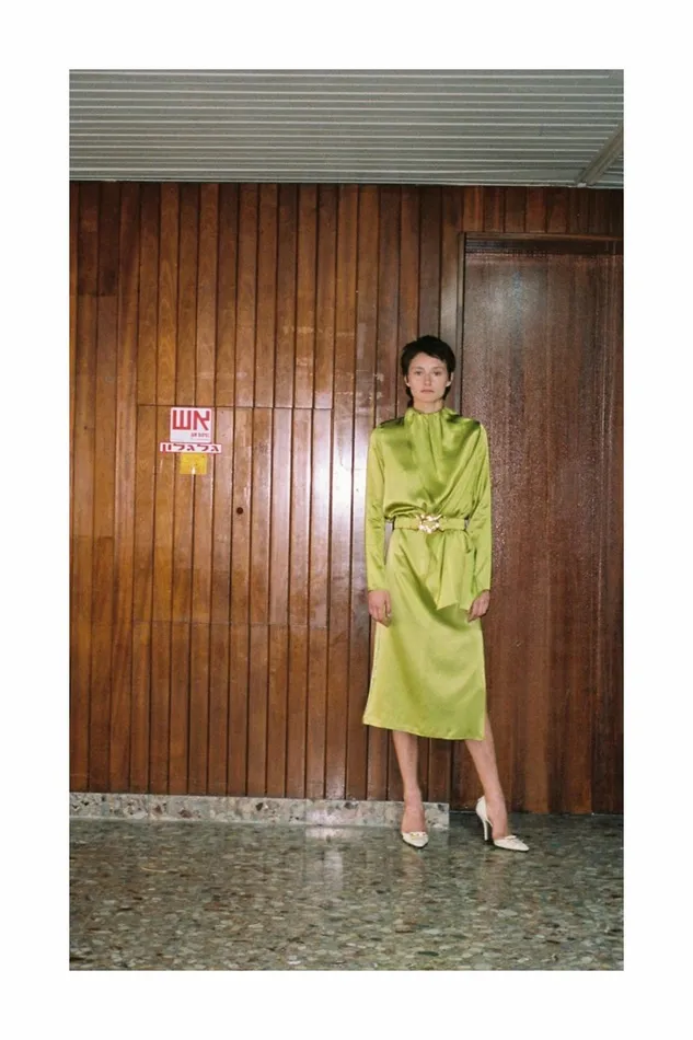 DODO BAR OR Dresses Berna Dress Olive Green 8211 Women