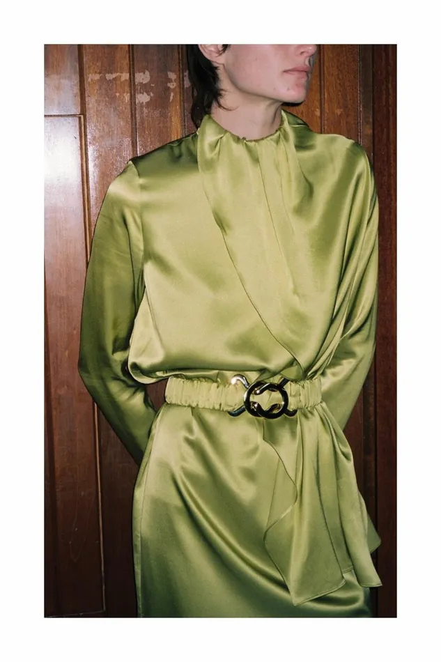 DODO BAR OR Dresses Berna Dress Olive Green 8211 Women