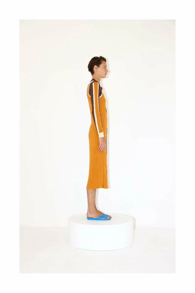 DODO BAR OR Dresses Kelly Dress Brown Orange Combo 8211 Women
