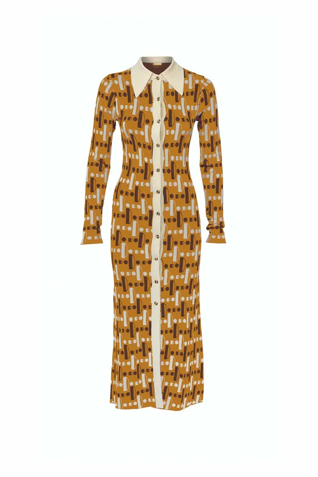 DODO BAR OR Dresses Luna Dress Orange Combo 8211 Women
