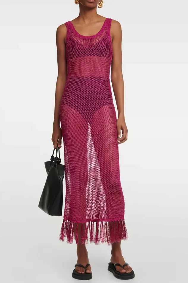 DODO BAR OR Dresses MATANA DRESS Fuschia 8211 Women DODO BAR OR Dresses MATANA DRESS Fuschia 8211 Women