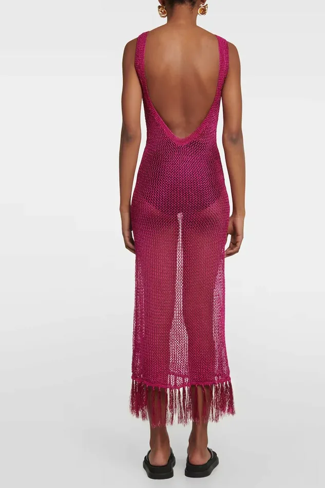 DODO BAR OR Dresses MATANA DRESS Fuschia 8211 Women DODO BAR OR Dresses MATANA DRESS Fuschia 8211 Women