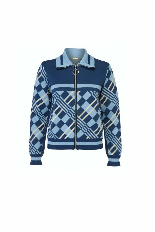 DODO BAR OR Jackets and Coats Paula Jacket Blue Combo 8211 Women