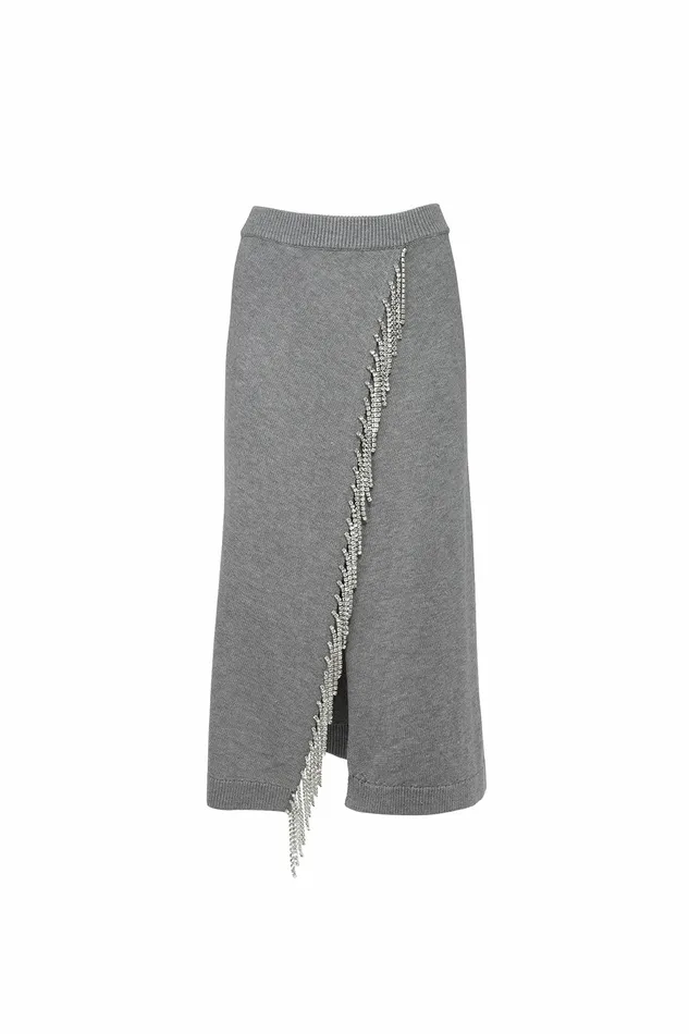 DODO BAR OR Knitwear Freddie Skirt Gray 8211 Women