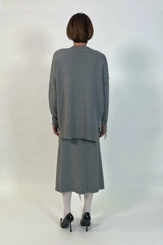 DODO BAR OR Knitwear Freddie Skirt Gray 8211 Women
