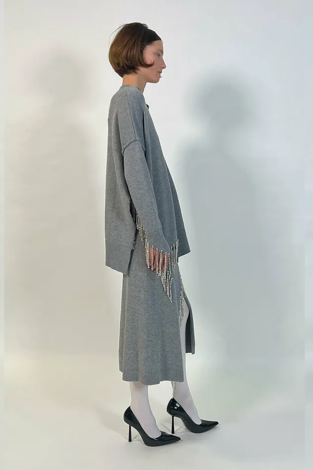 DODO BAR OR Knitwear Freddie Skirt Gray 8211 Women