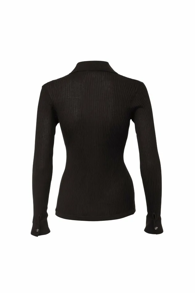 DODO BAR OR Knitwear Paya V Knit Shirt Black 8211 Women