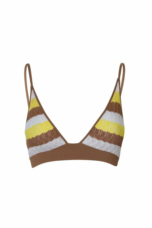DODO BAR OR Knitwear Robin Bra Brown Combo 8211 Women
