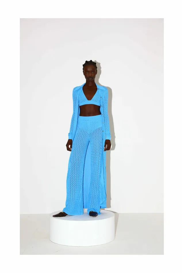 DODO BAR OR Knitwear Sophia Pants Turquoise 8211 Women