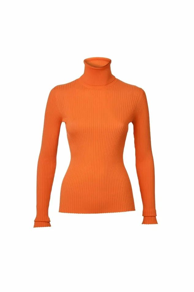DODO BAR OR Knitwear Stacy Turtleneck Orange 8211 Women