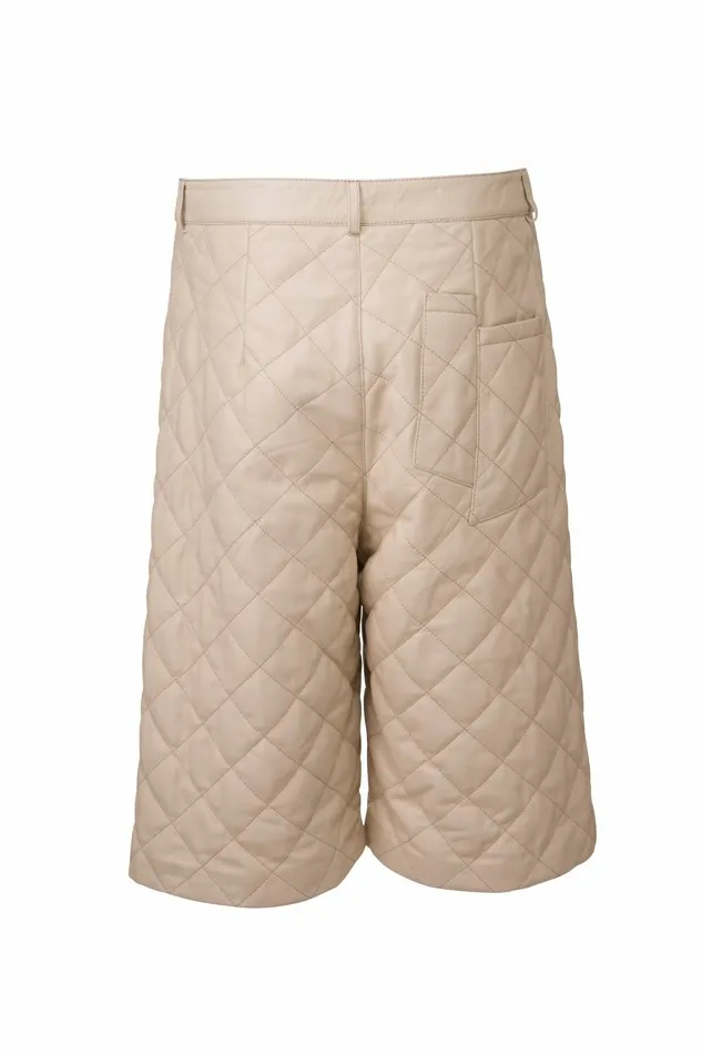 DODO BAR OR Leather Ossi Bermuda Cream 8211 Women