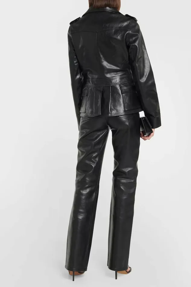 DODO BAR OR Leather ROTEM JACKET Black 8211 Women