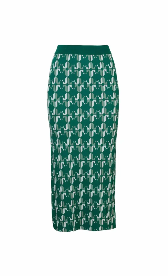 DODO BAR OR Skirts Kari Skirt Green Combo 8211 Women