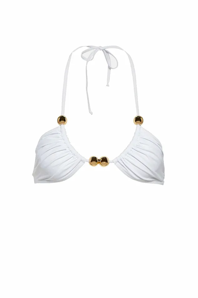 DODO BAR OR Swimwear BELLA BIKINI TOP White 8211 Women