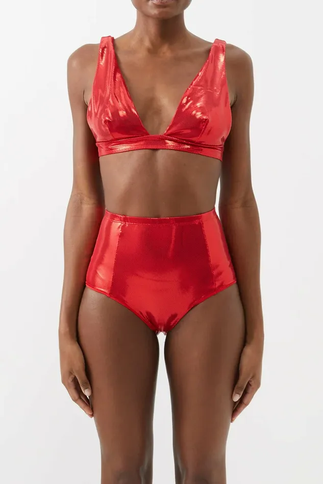 DODO BAR OR Swimwear V BIKINI TOP Red 8211 Women
