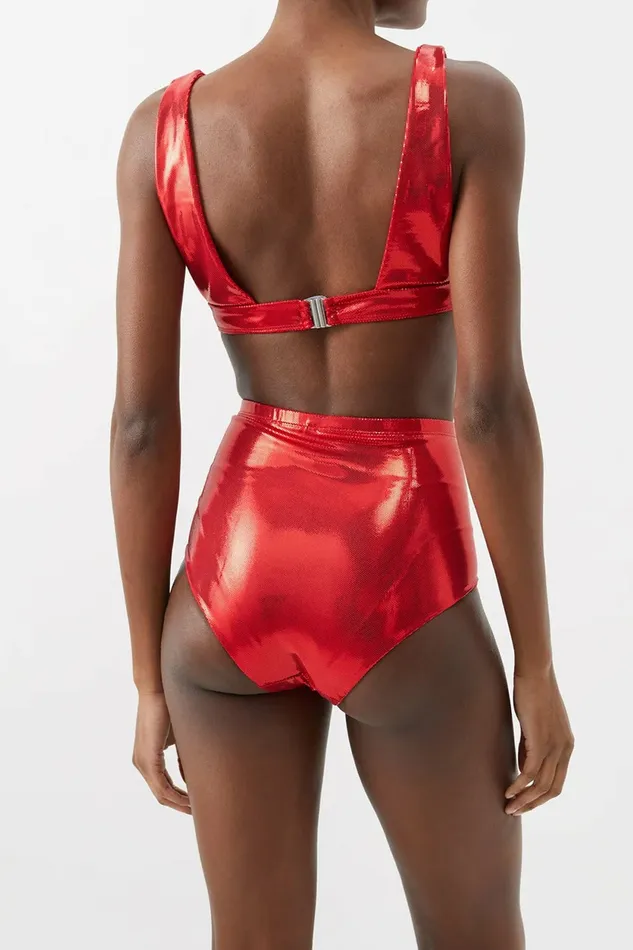 DODO BAR OR Swimwear V BIKINI TOP Red 8211 Women DODO BAR OR Swimwear V BIKINI TOP Red 8211 Women
