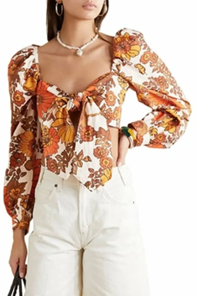 DODO BAR OR Tops Biby Top Orange 8211 Women