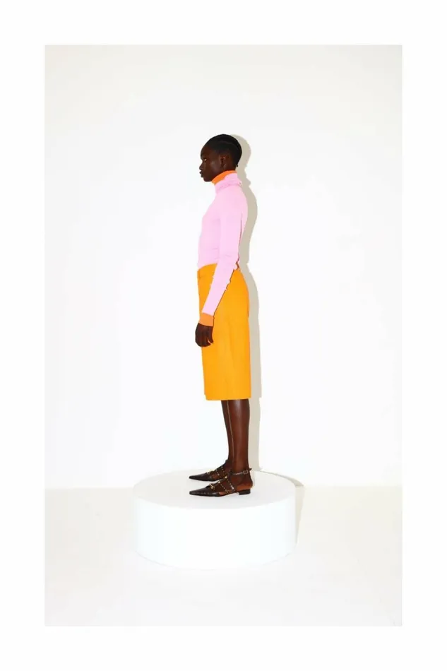 DODO BAR OR Trousers Inger Bermuda Orange 8211 Women