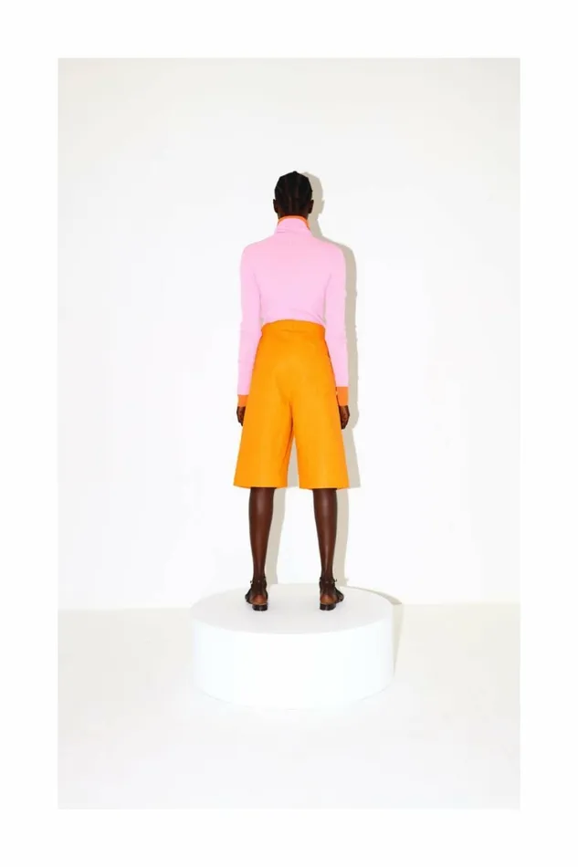 DODO BAR OR Trousers Inger Bermuda Orange 8211 Women
