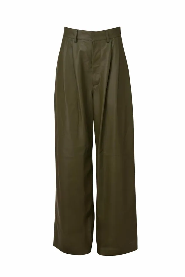 DODO BAR OR Trousers Momo Pants Olive Green 8211 Women