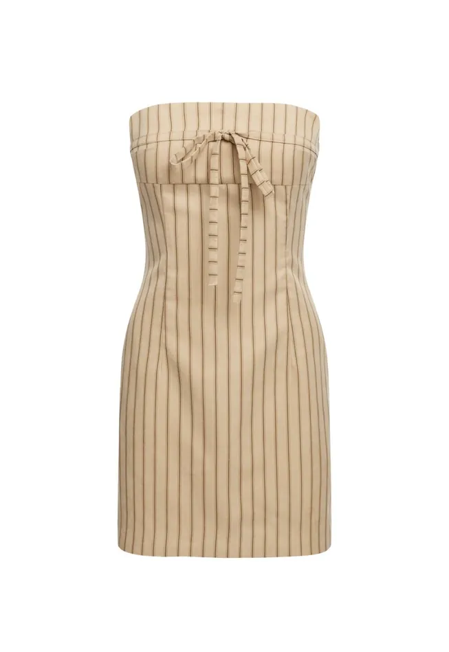 Dresses Women Lioness Fashion CLUB LIONESS MINI DRESS Stone Stripe Dresses Women Lioness Fashion CLUB LIONESS MINI DRESS Stone Stripe