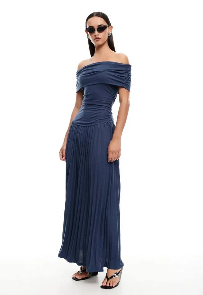Dresses Women Lioness Fashion FIELD OF DREAMS MAXI Navy Dresses Women Lioness Fashion FIELD OF DREAMS MAXI Navy