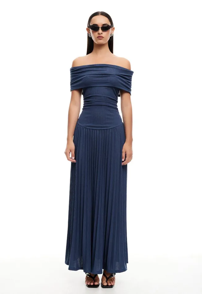 Dresses Women Lioness Fashion FIELD OF DREAMS MAXI Navy Dresses Women Lioness Fashion FIELD OF DREAMS MAXI Navy