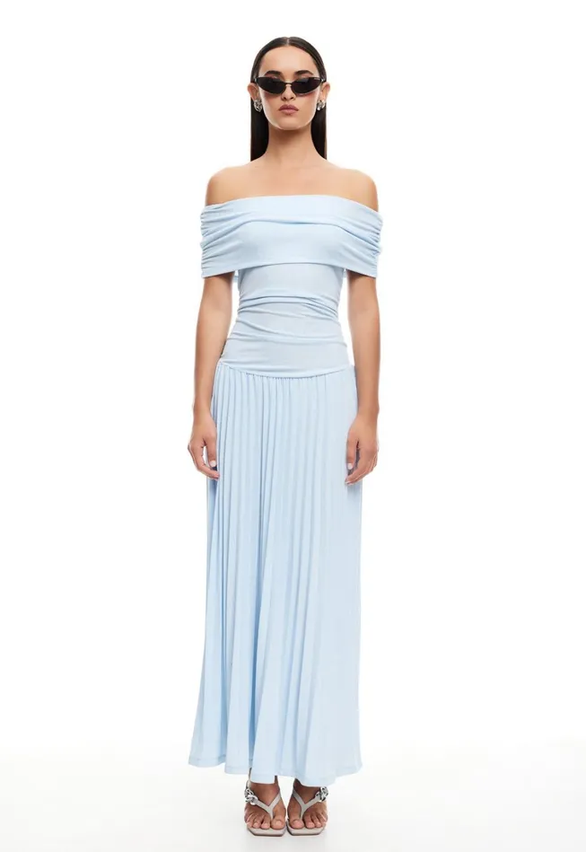 Dresses Women Lioness Fashion FIELD OF DREAMS MAXI Soft Blue