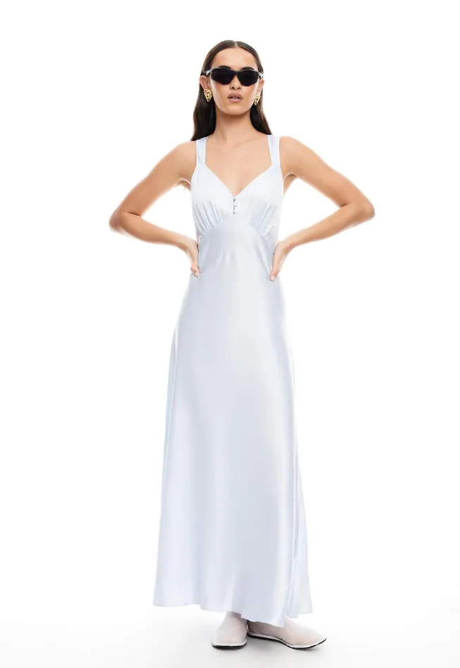 Dresses Women Lioness Fashion PRACTICAL MAGIC MAXI Pale Blue Dresses Women Lioness Fashion PRACTICAL MAGIC MAXI Pale Blue