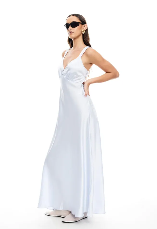 Dresses Women Lioness Fashion PRACTICAL MAGIC MAXI Pale Blue Dresses Women Lioness Fashion PRACTICAL MAGIC MAXI Pale Blue
