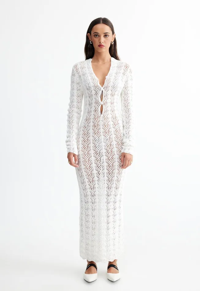 Dresses Women Lioness Fashion SOIRE MAXI Porcelain